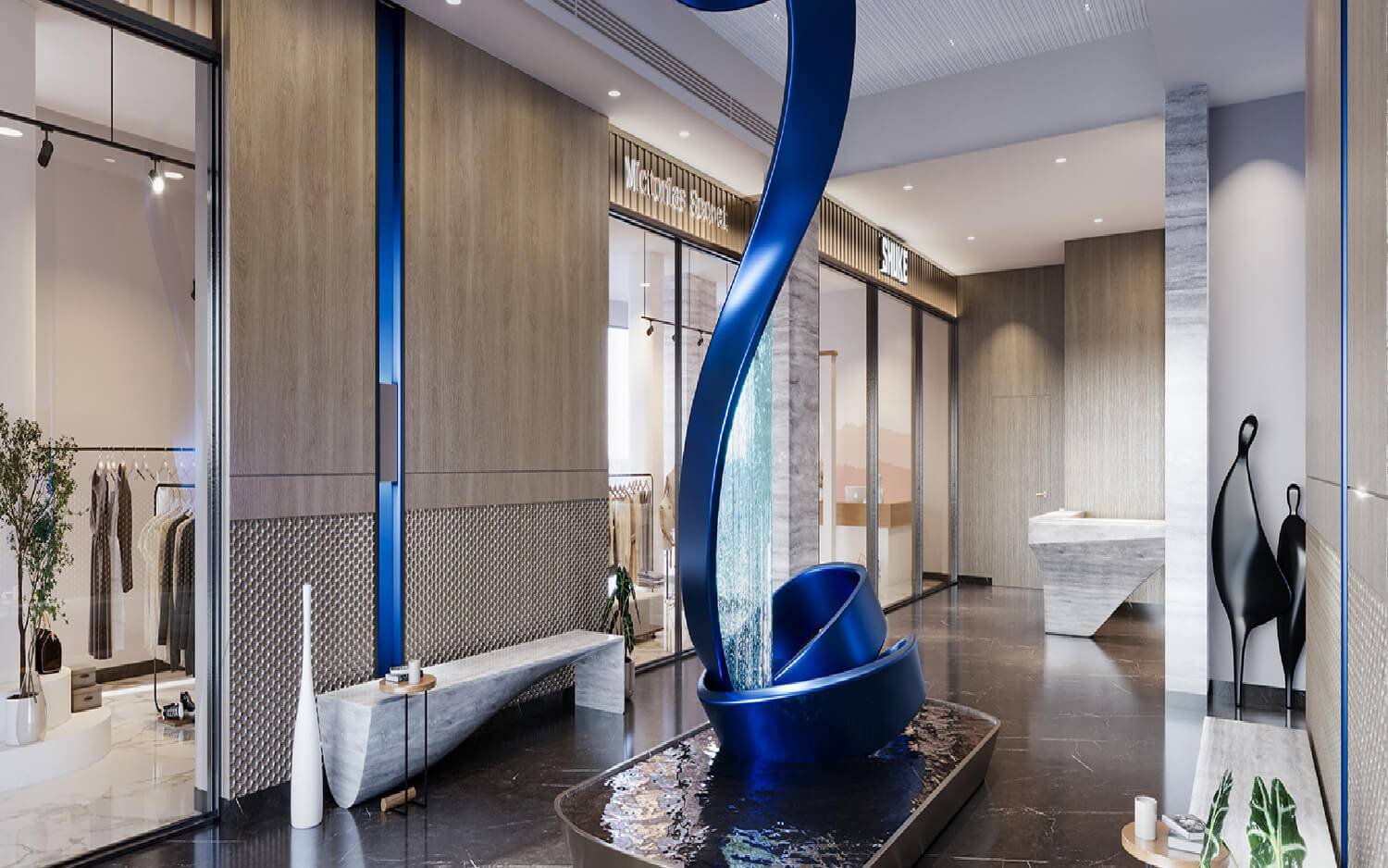 Guest Waiting Lounge Area